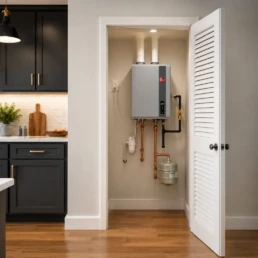 EMCO Tech Tanklss Water Heater Installation - Rheem