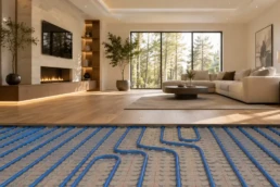 Radiant Heated Floor Installation in Montgomery County