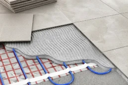 Radiant Heated Floor With Tiles - EMCO Tech Greater Philadelphia