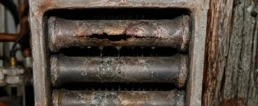Corroded Heat Exchanger Leak - Cracked Heat Exchanger on Old Boiler