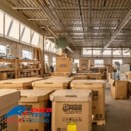 EMCO Tech Bensalem AC and Heating Company Warehouse