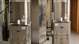 Heating Installation in Philadelphia - 2 Carrier Furnaces