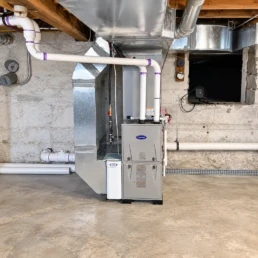 EMCO Tech Carrier High Efficiency Gas Furnace Installation