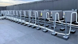 EMCO Tech Commercial HVAC Services - New Construction Apartment Building AC Units on the Roof