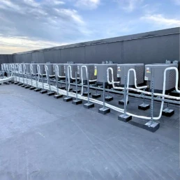 EMCO Tech Commercial HVAC Services - New Construction Apartment Building AC Units on the Roof