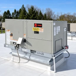 EMCO Tech Commercial Heating Installation - Rooftop Heating & AC Unit