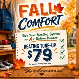 EMCO Tech Fall 2026 $79 Heater Tune Up Coupon Square