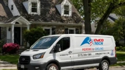 EMCO Tech Residential Heat Pump Repair Services Van