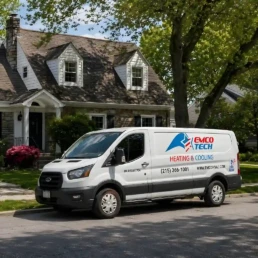 EMCO Tech Residential Heat Pump Repair Services Van